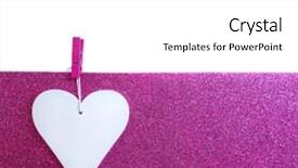  Presentation with white christmas - Slide set having festival lights india - white christmas heart background and a white colored foreground