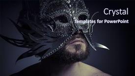  Presentation with mystery - PPT theme having festival-mystery-and-renaissance-adult background and a wine colored foreground