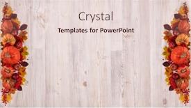  Presentation with halloween pumpkins thanksgiving day - Presentation theme with festive-autumn-still-life background and a lemonade colored foreground