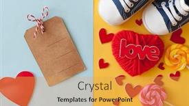  Presentation with birthday celebration - Slide deck enhanced with festive-background-decoration-for-birthday background and a yellow colored foreground