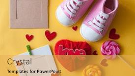  Presentation with birthday celebration - Cool new presentation with festive-background-decoration-for-birthday backdrop and a yellow colored foreground