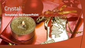  Presentation with candle christmas - 