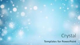  Presentation with festive - Presentation theme consisting of festive-christmas-backdrop-with-holiday background and a sky blue colored foreground