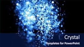  Presentation with blue stars - Colorful PPT layouts enhanced with festive christmas elegant abstract background backdrop and a  colored foreground