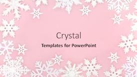  Presentation with design christmas holiday - Presentation design featuring festive-christmas-magical-ornate-snowflake background and a lemonade colored foreground