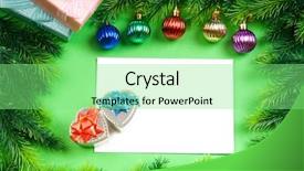  Presentation with festive - Colorful theme enhanced with festive concept with paper with copyspace backdrop and a seafoam green colored foreground
