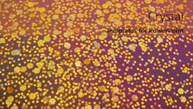  Presentation with glitter - Cool new slide deck with festive-glitter-background-golden-foil backdrop and a red colored foreground