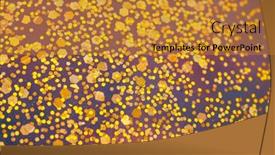  Presentation with glitter - Colorful presentation design enhanced with festive-glitter-background-golden-foil backdrop and a gold colored foreground