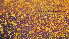  Presentation with glitter - Presentation theme with festive-glitter-background-golden-foil background and a gold colored foreground