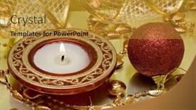  Presentation with candle christmas - 