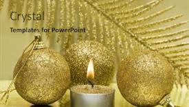  Presentation with candle christmas - 