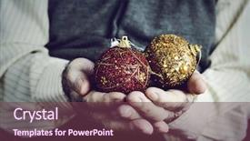  Presentation with festive season - Cool new presentation design with festive season - closeup of an old caucasian backdrop and a tawny brown colored foreground