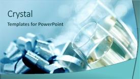  Presentation with silver christmas - Audience pleasing slide deck consisting of festive season - silver christmas card backdrop and a  colored foreground