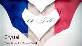  Presentation with hands heart - Cool new presentation theme with fetesh - woman hands forming a heart backdrop and a lemonade colored foreground