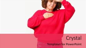  Presentation with flu virus - Presentation having fever flu and cold virus background and a  colored foreground