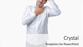  Presentation with common cold cough contagious virus - Presentation theme having fever flu and cold virus background and a white colored foreground