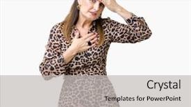  Presentation with bird flu virus - Slide deck enhanced with fever flu and cold virus background and a light gray colored foreground