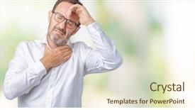  Presentation with flu virus - Amazing slide deck having fever flu and cold virus backdrop and a soft green colored foreground