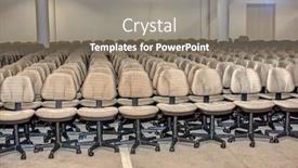  Presentation with storage - Colorful PPT theme enhanced with few-hundred-textile-upholster-office backdrop and a gray colored foreground