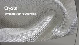  Presentation with pattern - Colorful PPT theme enhanced with fiber glass - macro of fiberglass cloth composed backdrop and a  colored foreground