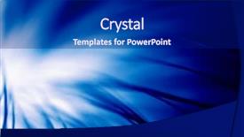  Presentation with fiber optic - Presentation theme having fiber optic abstract blue background background and a navy blue colored foreground