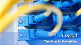  Presentation with fiber optic - Audience pleasing presentation consisting of fiber optic active and passive backdrop and a cobalt blue colored foreground