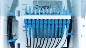  Presentation with fiber optic - Colorful slide set enhanced with fiber optic active and passive backdrop and a light blue colored foreground