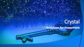  Presentation with fiber - Colorful slide deck enhanced with fiber optical and key backdrop and a  colored foreground