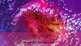  Presentation with network cable - Beautiful slide set featuring fiber-optical-network-cable-background backdrop and a red colored foreground