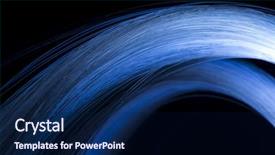  Presentation with network cable - Beautiful theme featuring fiber optical network cable backdrop and a  colored foreground