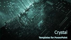  Presentation with optical - Beautiful presentation theme featuring fiber optical backdrop and a wine colored foreground