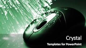  Presentation with fiber - Slides consisting of fiber optics background with lots of light spots background and a black colored foreground