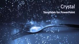  Presentation with fiber optics - Presentation theme with fiber optics background with lots background and a  colored foreground