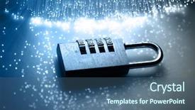  Presentation with fiber optics - Audience pleasing PPT layouts consisting of fiber optics background with lots backdrop and a  colored foreground