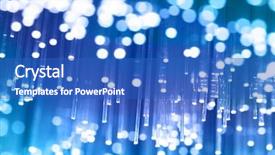  Presentation with fiber optics - Amazing theme having fiber optics background with lots backdrop and a teal colored foreground