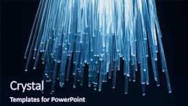  Presentation with abstract light brown - Cool new PPT layouts with glowing streams data - fiber optics lights abstract background backdrop and a navy blue colored foreground