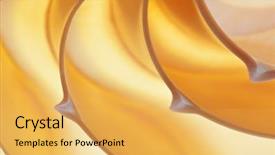  Presentation with fibonacci - Slide deck consisting of fibonacci - detailed photo of a halved background and a yellow colored foreground