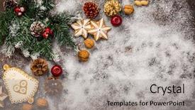  Presentation with old books on a wooden - Presentation theme consisting of fiddle - detail of old violin background and a light gray colored foreground