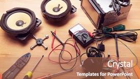  Presentation with gps - Beautiful theme featuring fidelity - attaching or changing car automotive backdrop and a coral colored foreground