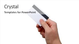  Presentation with magnetic - Presentation theme having fidelity - blank magnetic card background and a white colored foreground