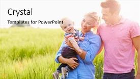  Presentation with walking young wild jaguar - Beautiful PPT layouts featuring field carrying young baby backdrop and a white colored foreground