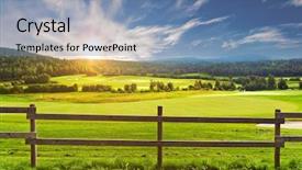  Presentation with beautiful spanish landscape costa blanca - PPT theme consisting of epidermal - human papilloma virus - blue background and a light gray colored foreground