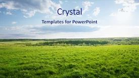  Presentation with perfect - Colorful slide deck enhanced with field of grass and perfect backdrop and a sky blue colored foreground