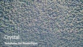  Presentation with field - Slide deck consisting of field of sagebrush aerial view background and a  colored foreground