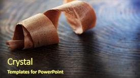  Presentation with old wood - Beautiful presentation design featuring fieldcraft - beautiful wood shavings backdrop and a wine colored foreground