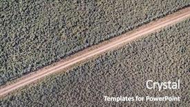  Presentation with backcountry - Colorful slides enhanced with fields covered by sagebrush backdrop and a gray colored foreground