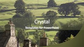  Presentation with england - Amazing slides having fields in yorkshire dales backdrop and a  colored foreground