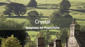  Presentation with england - Presentation theme enhanced with fields in yorkshire dales background and a  colored foreground