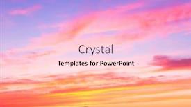  Presentation with fiery - Cool new PPT theme with fiery backdrop bay view backdrop and a lemonade colored foreground