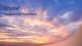  Presentation with bridge over troubled water - Amazing presentation having fiery backdrop over water backdrop and a teal colored foreground